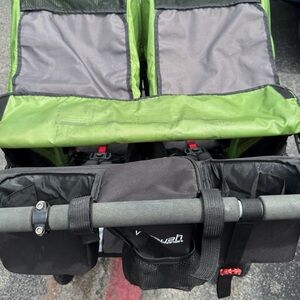 Double Stroller Organizer/Console for BOB,Bugaboo donkey,city mini gt etc.